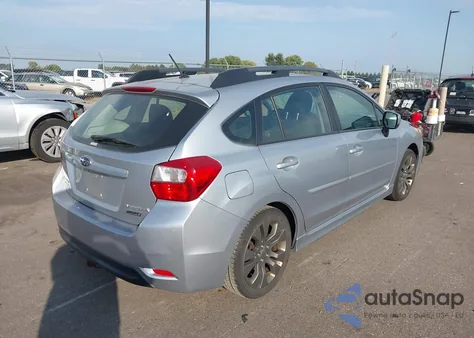 2013 Subaru Impreza 2.0I Sport Premium from USA, damaged, VIN JF1GPAL69D2821582